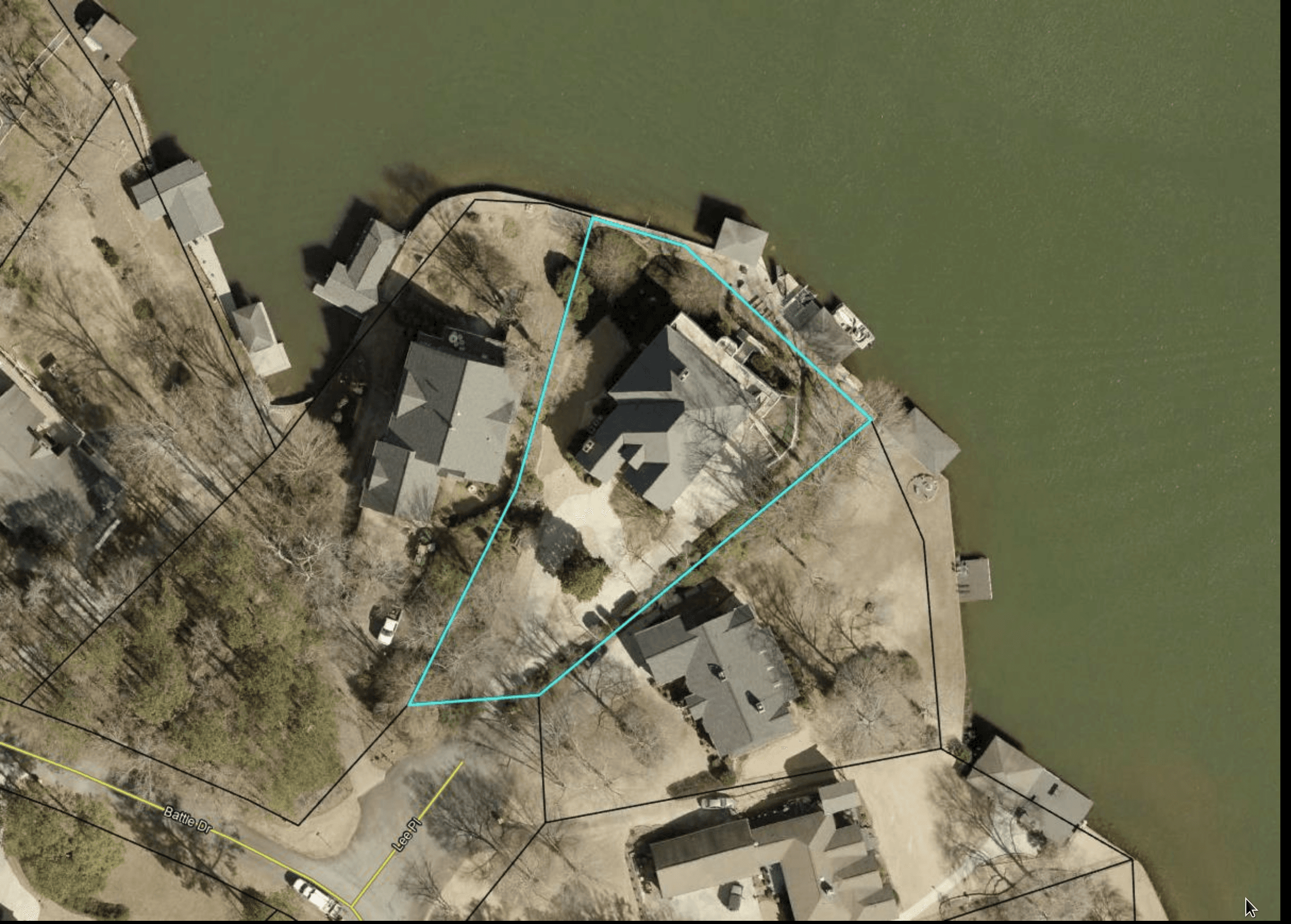 Satellite View of Promontory